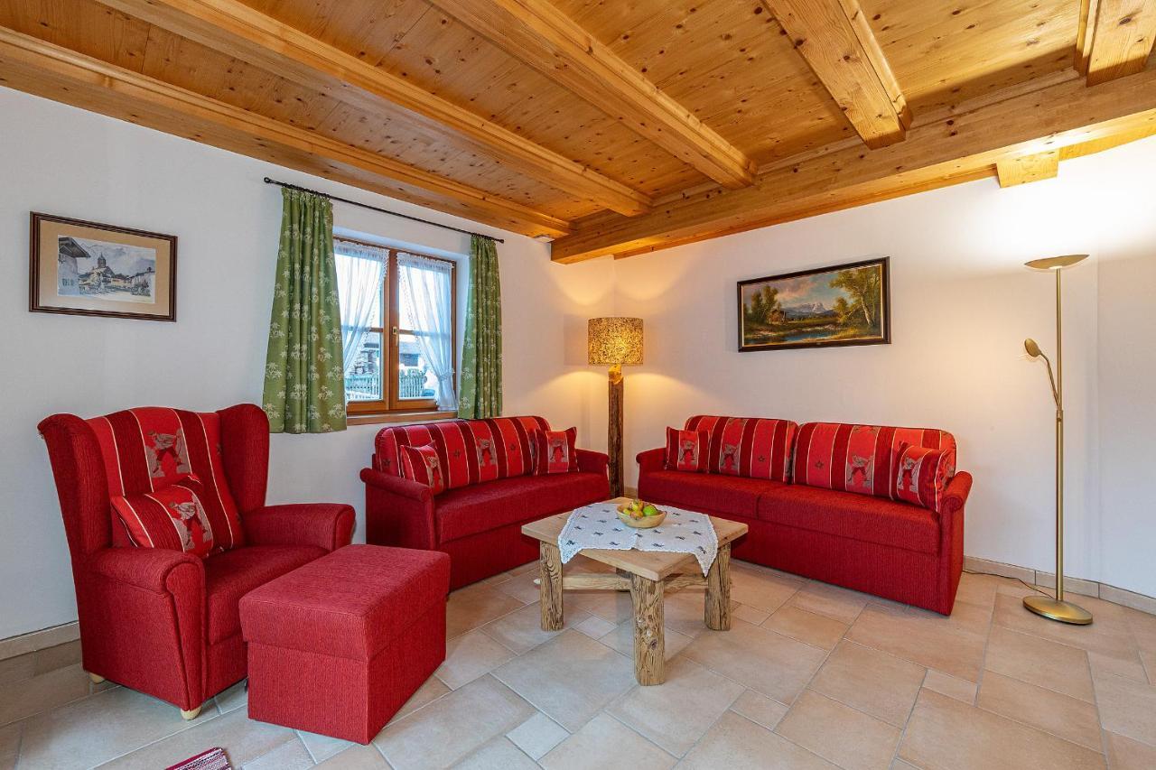 Ferienhaus Stoaroeserl Mittenwald Exterior photo